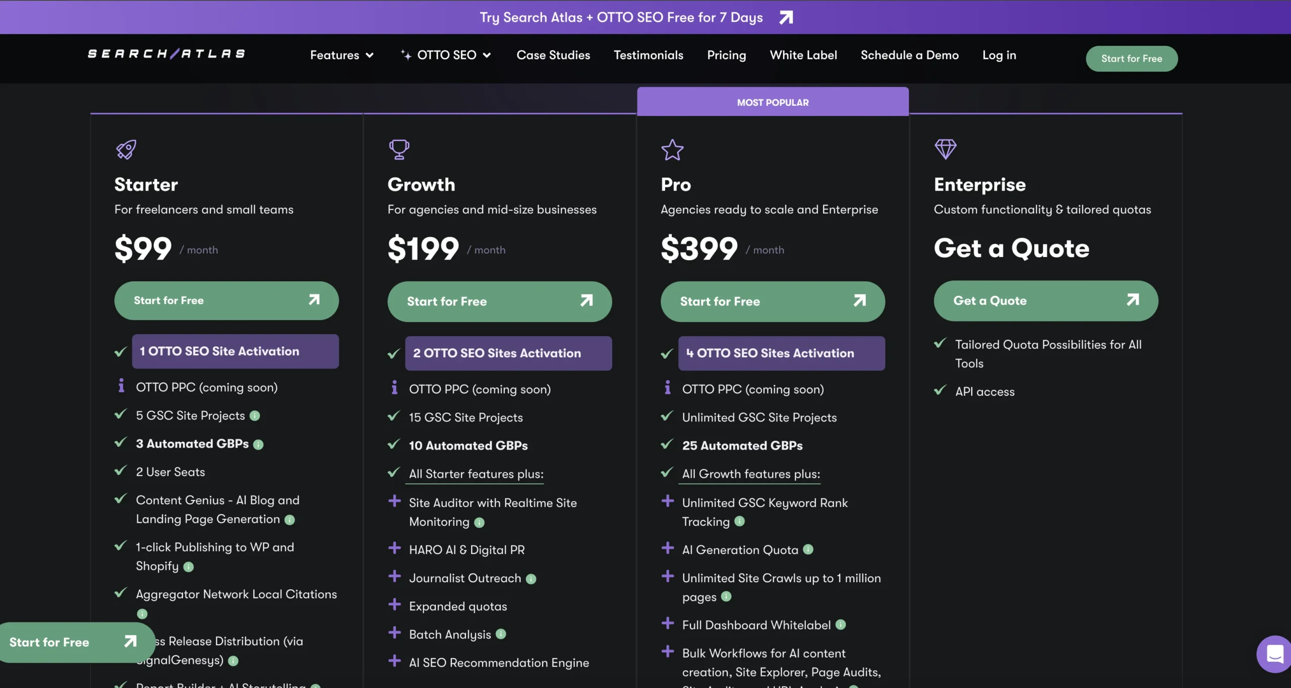 Search Atlas Pricing